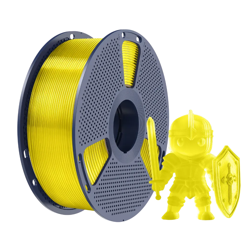 SUNLU PLA+ Filament Transparent Gelb